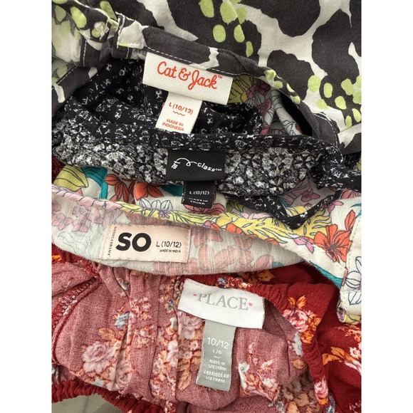 Kids Girls Cat Jack SO Place Dressed Lot‎ 10 12 4pc Bundle - Picture 6 of 6